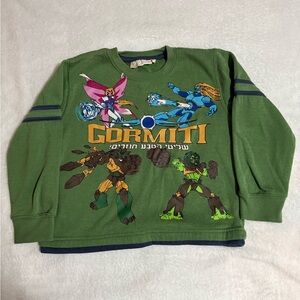 Green Gormiti Kids Long Sleeve